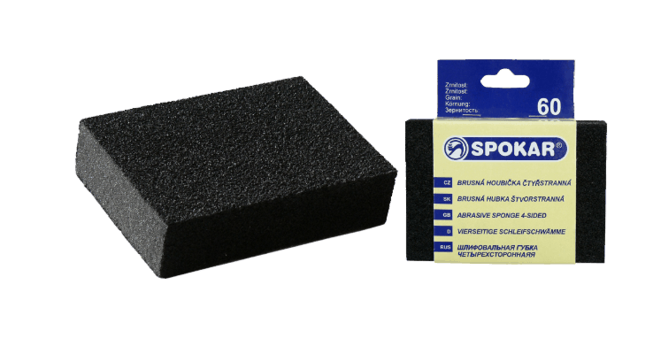 Brousící houbička čtyřstranná